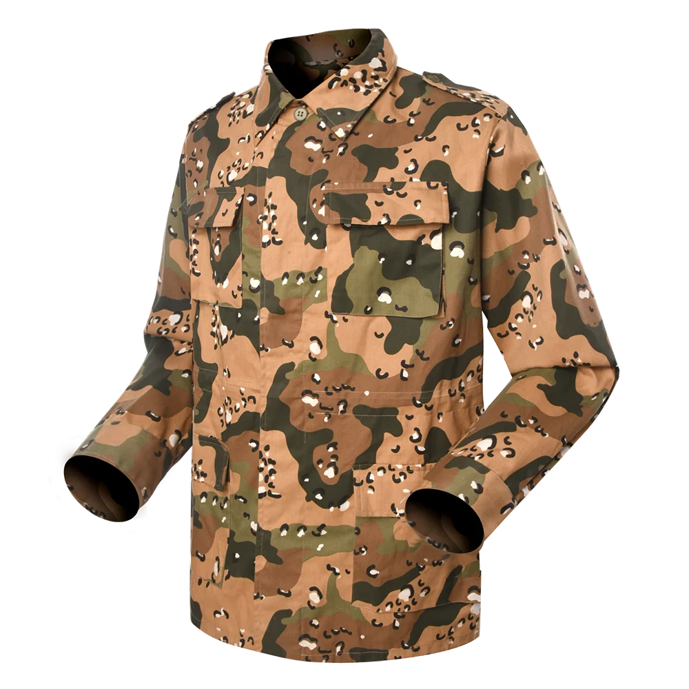 XINXING Custom Security Guard Uniforms Ripstop Men Yemen Desert Camouflage Camo BDU Tactical Combat Uniform