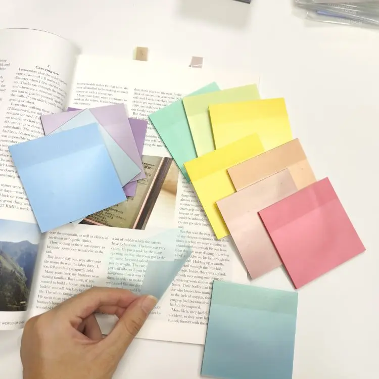 Stationery School Supplies Paper Stickers Index Posted It Sticky Note Pad Custom Memo Pad Sticky Notes School supplies