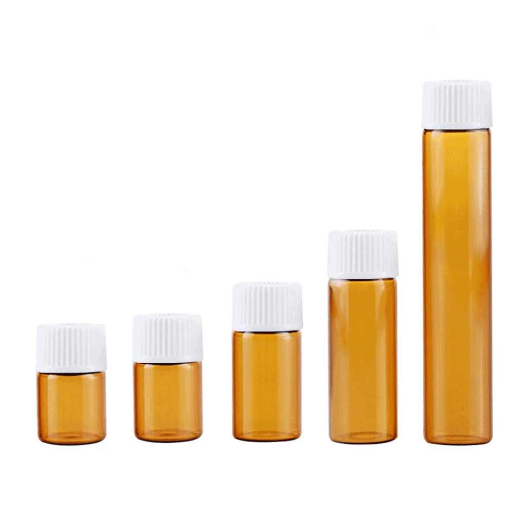 Manufacturer In China 1Ml 1 Ml 2Ml 3Ml 5Ml 10Ml Amber Clear Little Glass Tester Sample Essential Oil Perfume Bottle Tube
