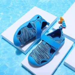 Sandals For Toddler Girl Children Fashion Comfortable Breathable Netcloth Casual Shoes Boys Water Sports Sandals Age 1-8 Years