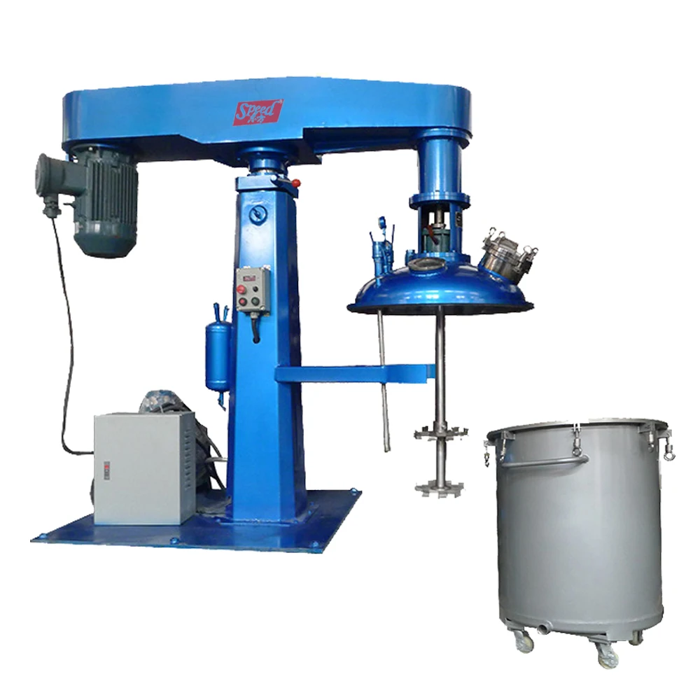 2021 stepless speed regulation emulsification dispersing machine for oil paint provender