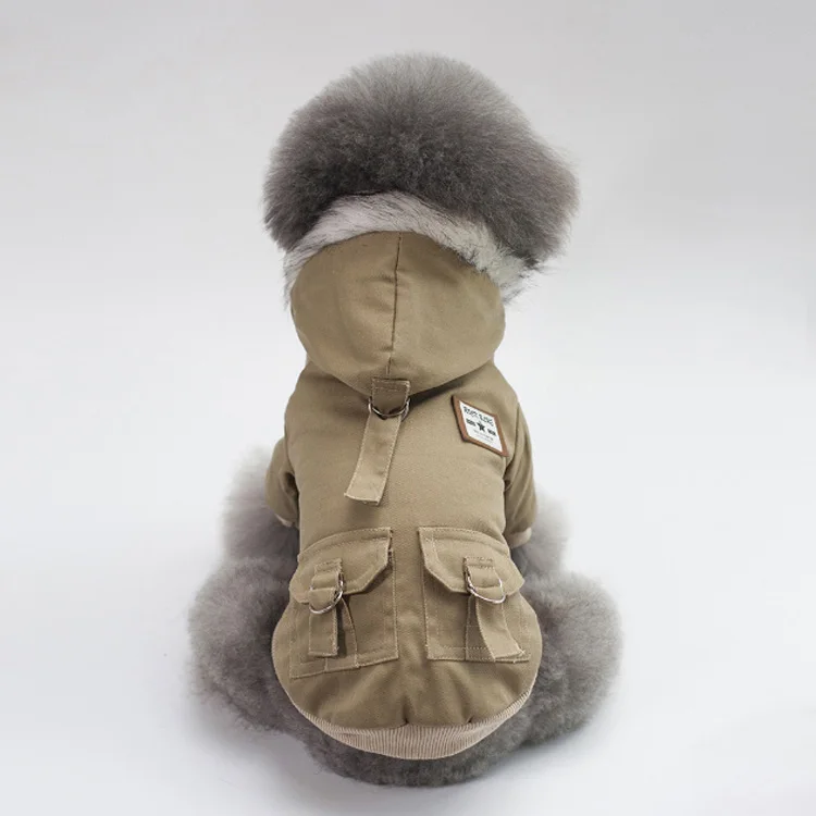 Wholesale Dog Vest Coat Winter Cold Weather Jacket Sweater For Winter warm Dog clothes