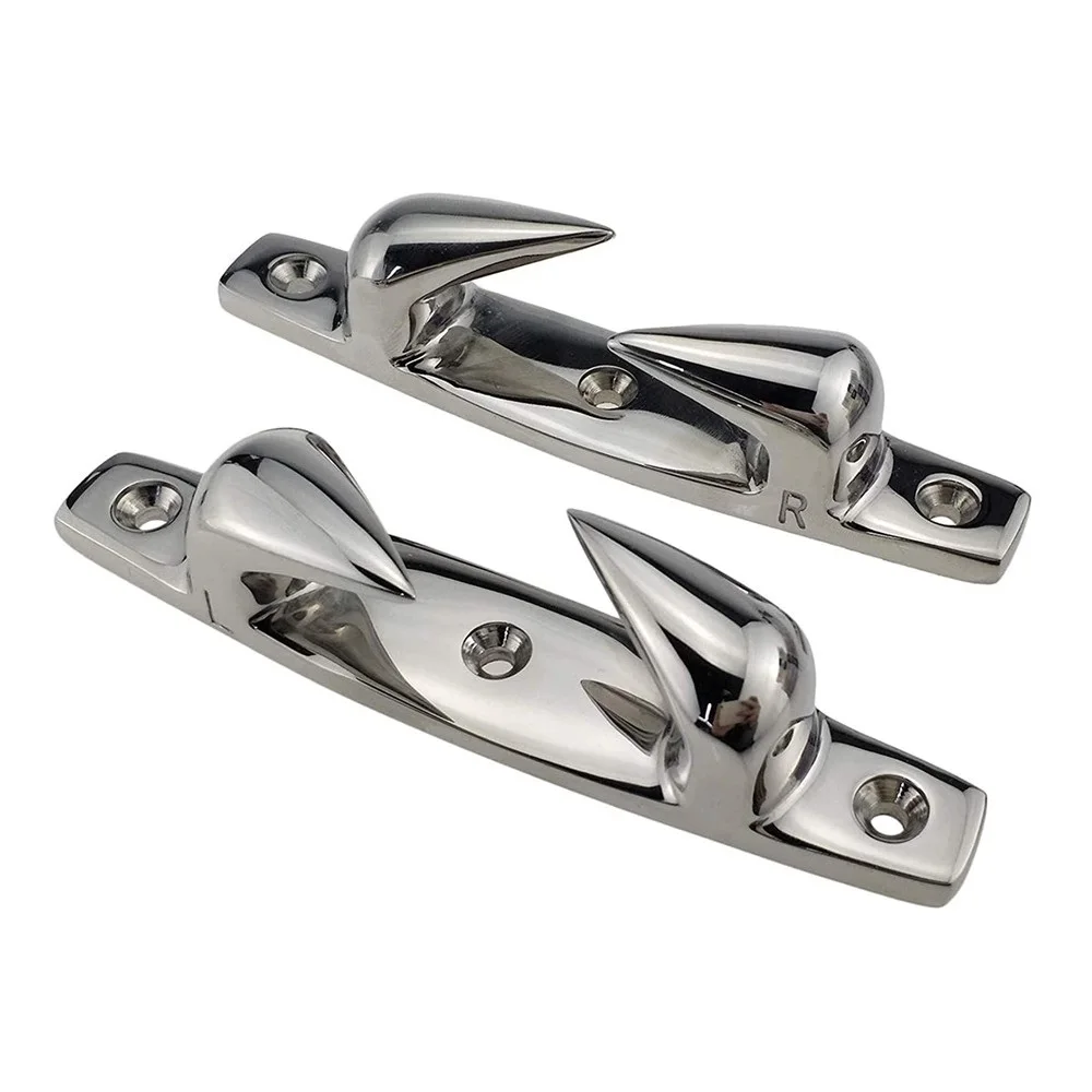 Marine Grade Stainless Steel Angled Fairlead Cleats Boat Fittings