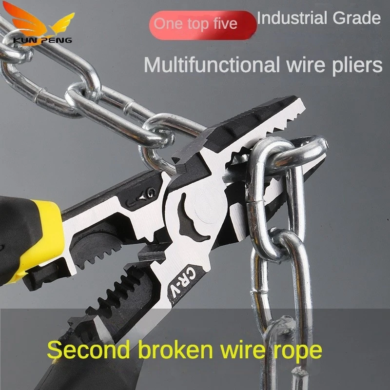 Factory Hot Sale Insulated Diagonal Cutting Pliers Combination Function Pliers Tool Cable Wire Cutter Cutting Pliers