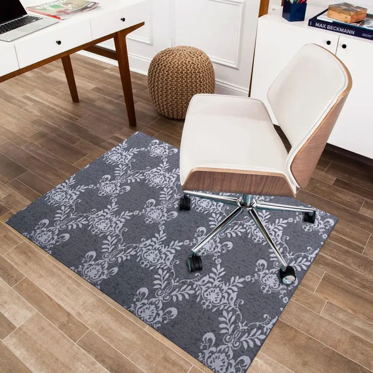Desk Chair Mat for Hardwood Floor, Office Chair Mat for Rolling Chairs