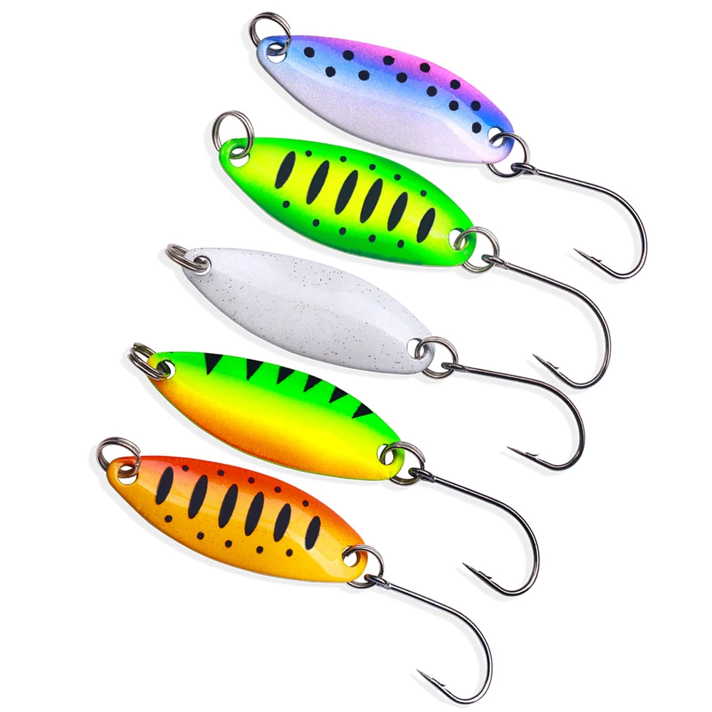 3.6CM 2.5G Spoon bait Hengjia metal spoon bait pinner blade lure fishing lure pesca