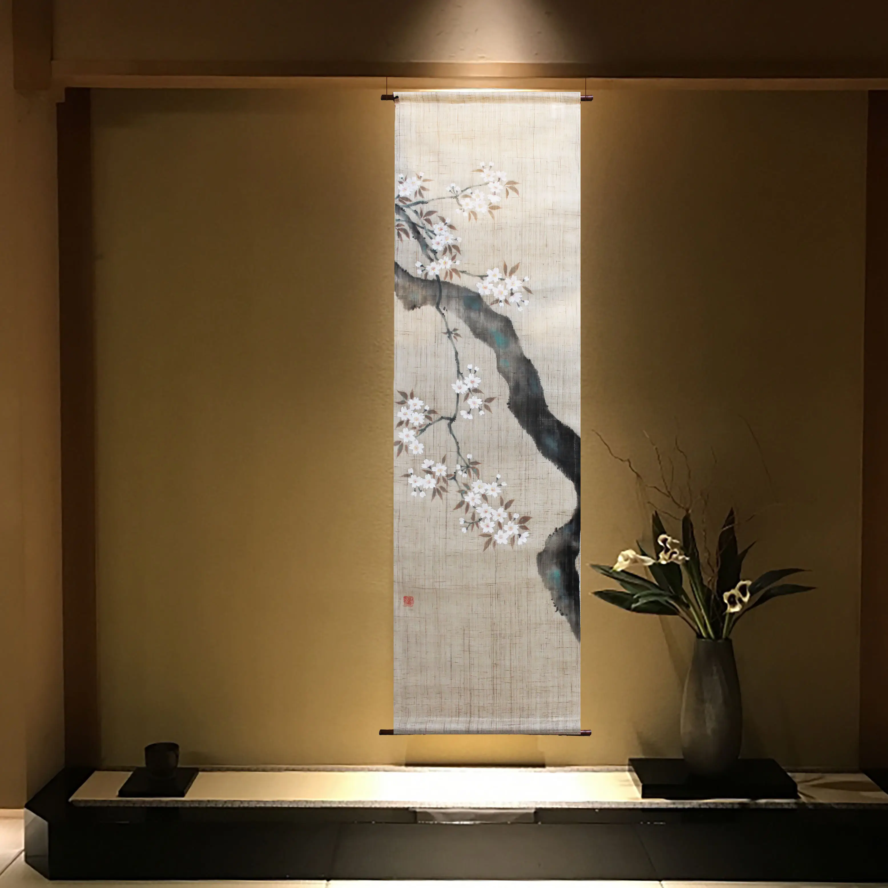 Natural materials hanging items decorations for home wall arts