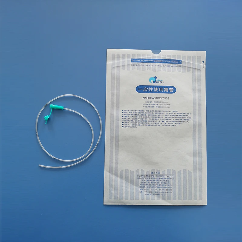 High Quality Safety Disposable Gastric Feeding Tube Polyvinyl chloride Stomach Feeding Tube