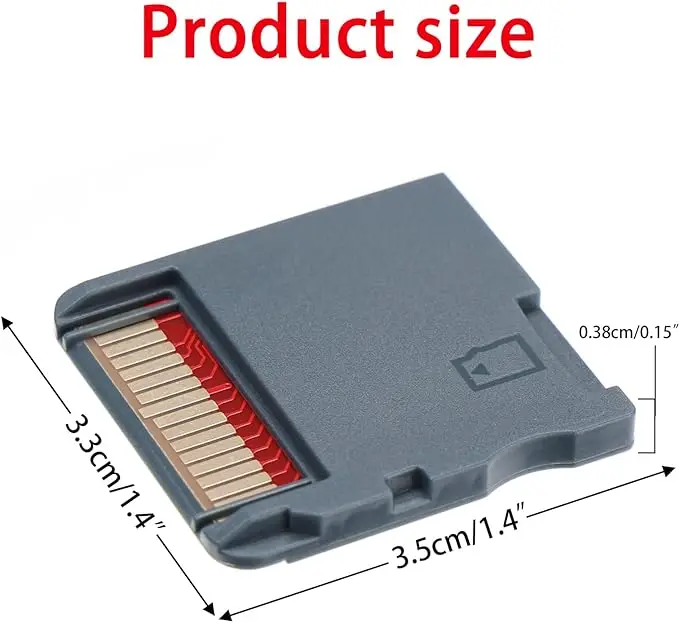 R4 Card R4 Adapter Compatible with DS/DSi/DSL/2DS/3DS