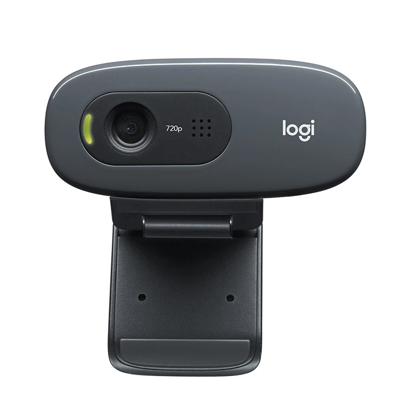 LOGI C270 Desktop Computer Notebook Free Drive Online Course Webcam Video Chat Recording USB Camera HD