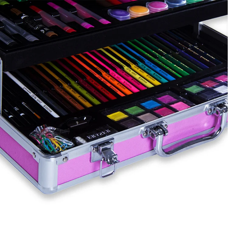 Art Supplies Custom Art set Gift Multicolor Soft Pastels Silky Washable Crayon Kids Oil Pastels Drawing Kit for Kids School