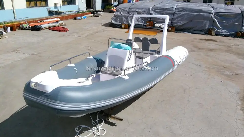 3.6m inflatable RIB boat fiberglass hull rib boat