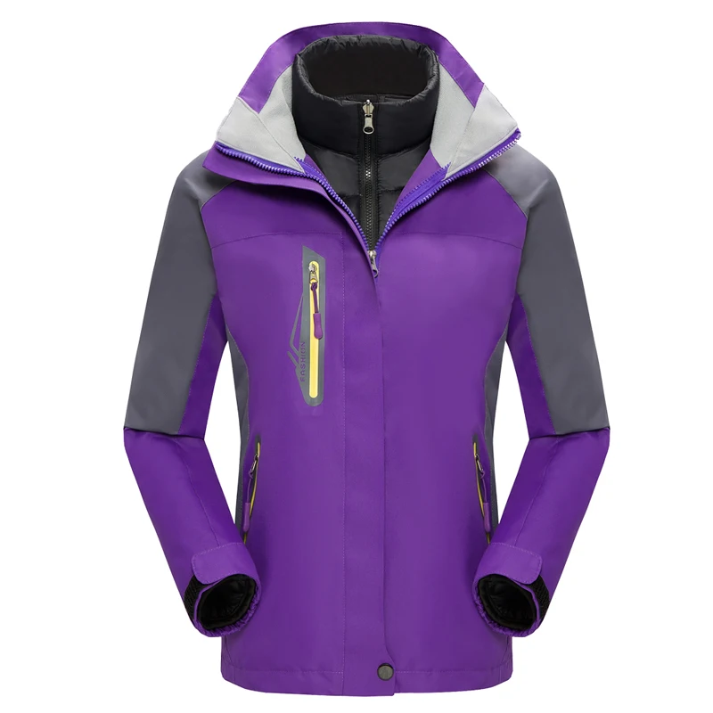 
China made bulk wholesale two pieces seam taped temperature locking winter jacket 