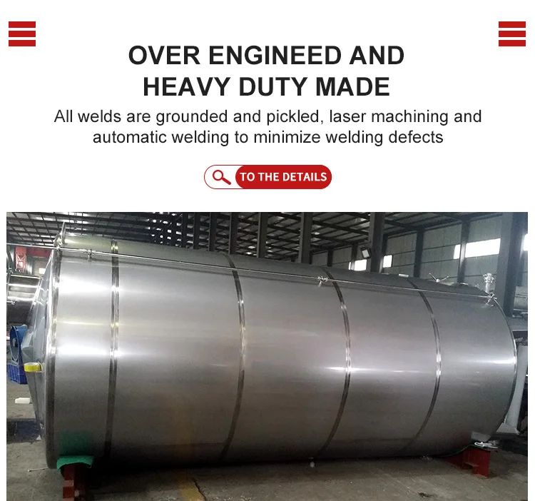 90T Petroleum Storage Tank Sus304 Fuel Storage Tank For Indoor