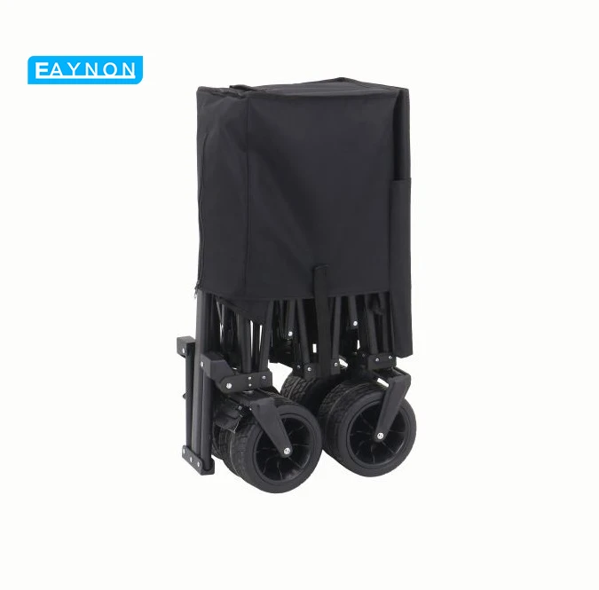 Eaynon Small Camper Trailer For Kids Folding Beach Cart With Platform Structure Customizable Oem Support