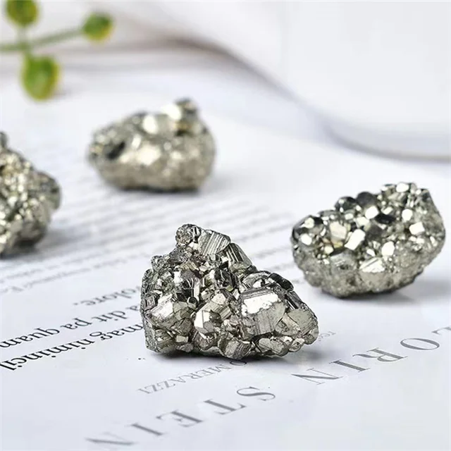 Wholesale Natural Pyrite Tumbled Stone