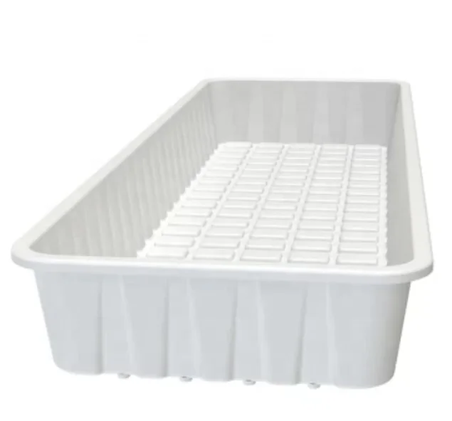 Custom White and Black 50 70 100 Gallon ABS Plastic DWC Grow tank Hydroponic Tub For Sale