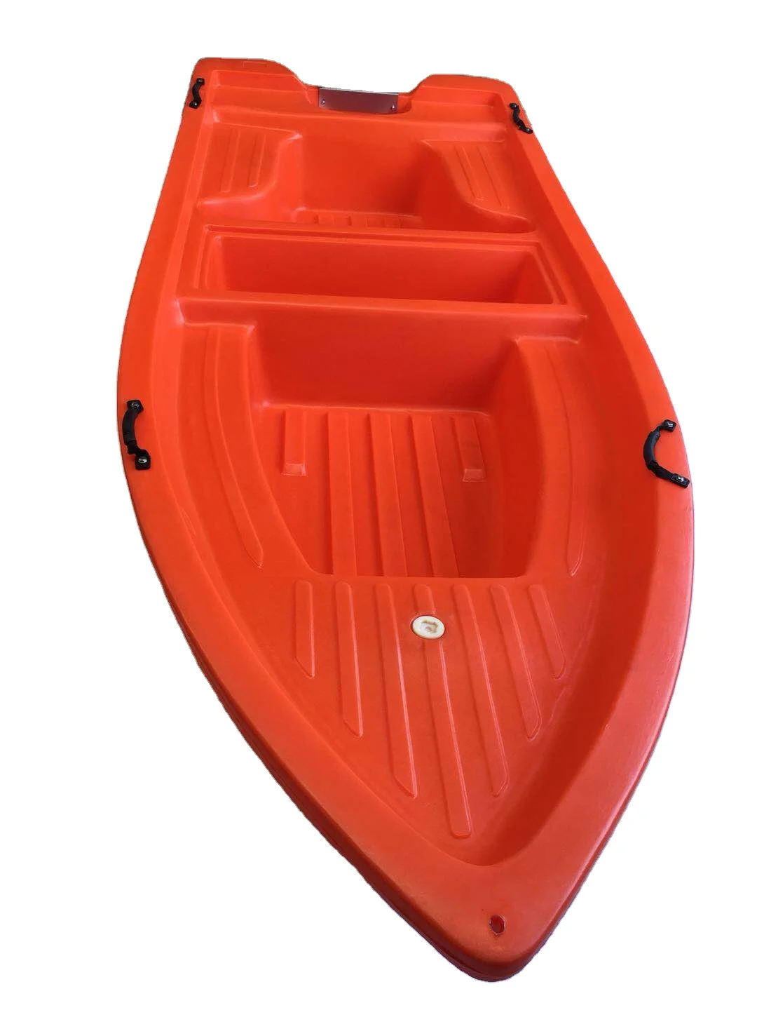 Roto mold cheap plastic rowing fishing kayak boat with motor for sale