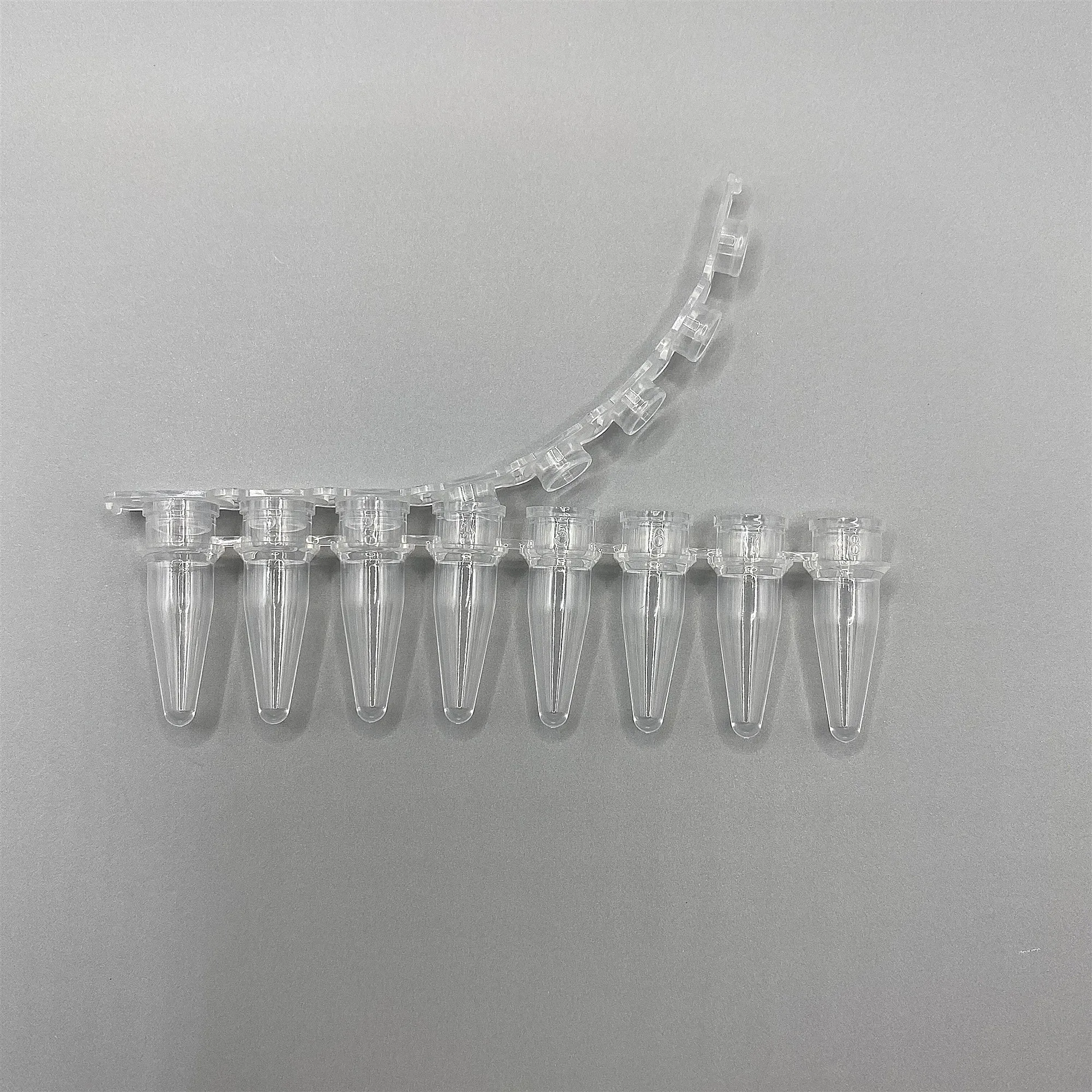 hot selling 0.1ml/0.2ml 8 strips micro centrifuge PCR Tube for lab use