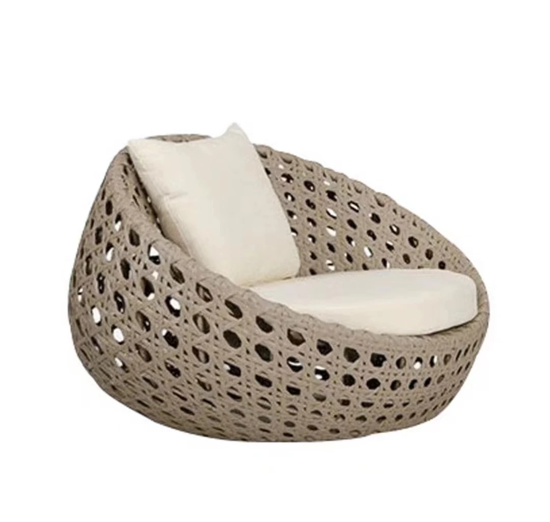 Patio outdoor  furniture Garden set plastic Resin Rattan Leisure Garden Sofa set