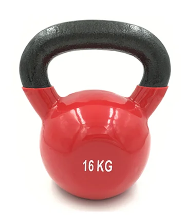 Iron Colored Plastic Impregnated Dumbbell Kettlebell Fitness Handle Kettlebell