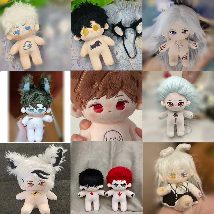 CE ASTM OEM ODM Stuffed Anime Plushie Toy Make Your Own Plush Toys Custom Kpop Doll Stuffed Toy Custom Plush Dolls