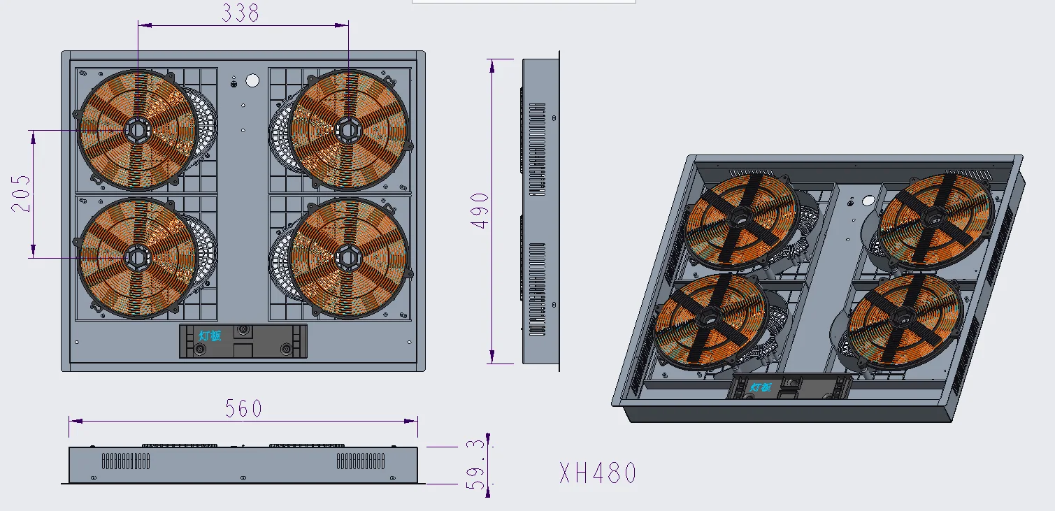 Xuhai 220V ~ 240V Четыре электрические индукционные плиты для столешницы/4-зонная индукционная плита/Варочные панели 4 горелки одобрено CB CE EMC