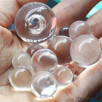 Spot hot sale 20mm 16mm 14mm 12mm 10mm 8mm 6mm small clear color soild plastic acrylic ball transparent