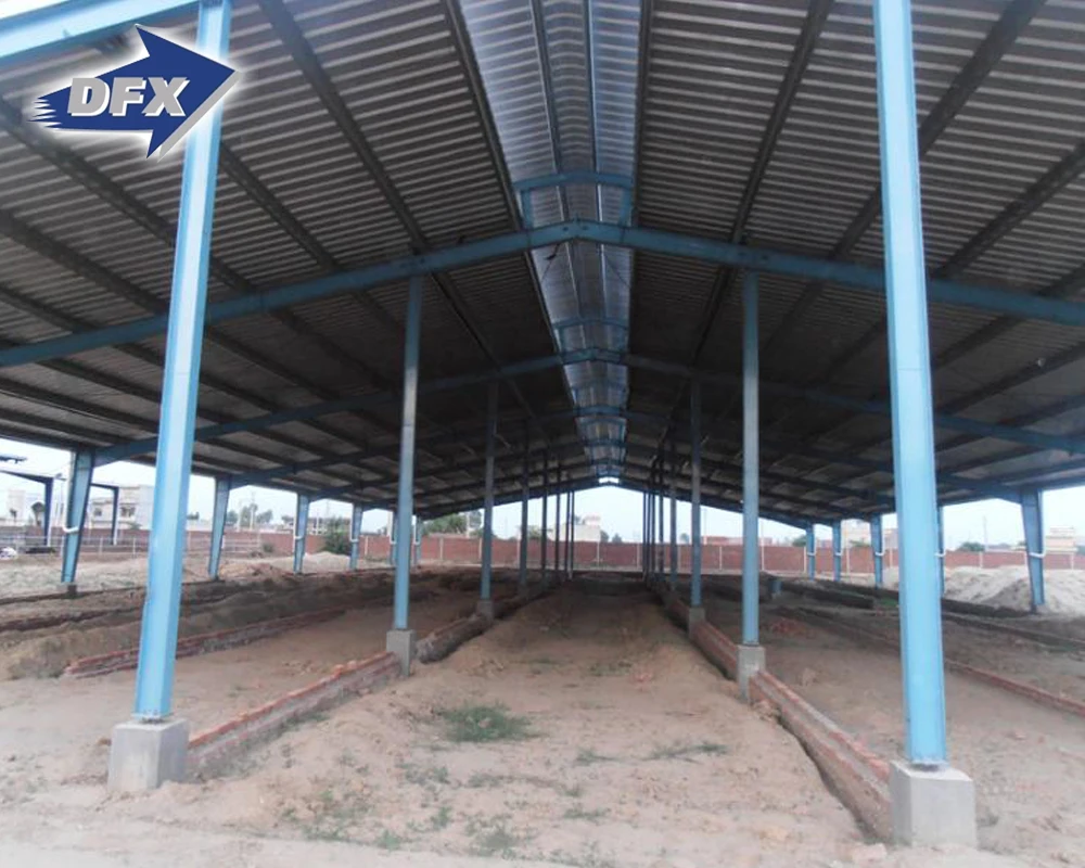 Стальная конструкция, многослойная панель из пенополистирола, курица, птица, домик для курицы, коровы, ферма, сборное здание