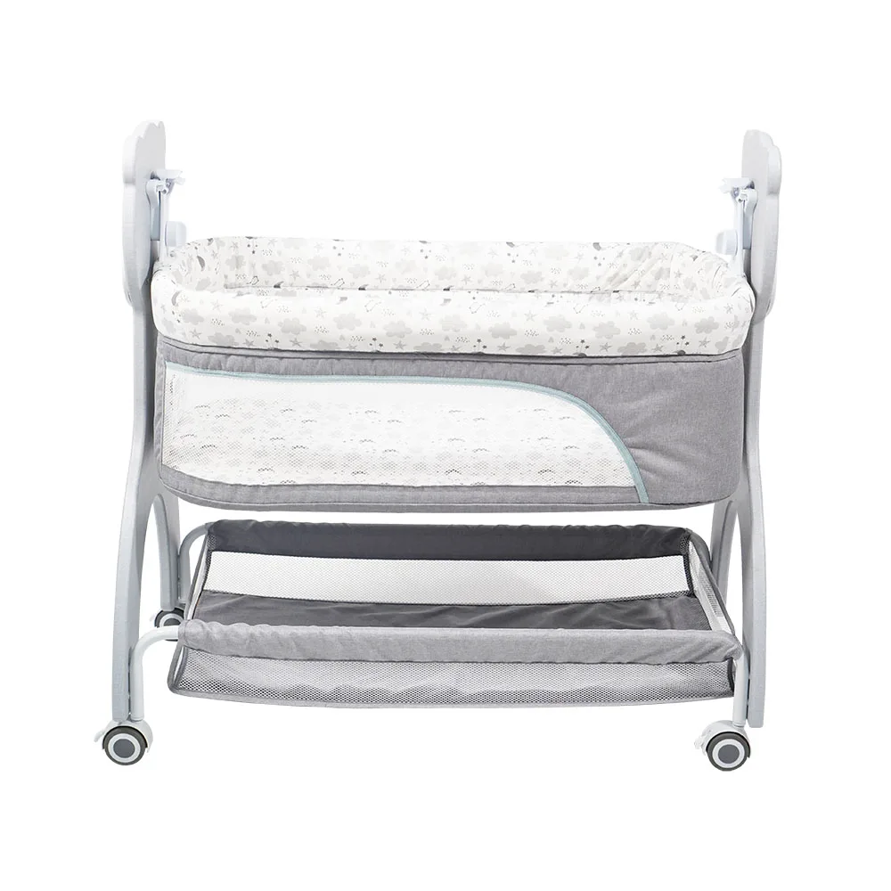 Deluxe portable cot baby bed baby crib sales
