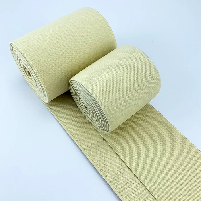 Custom Factory Fish Silk Webbing Tape Medical Elastic Band for Abdominal For Waist Clothing Elastic Belt