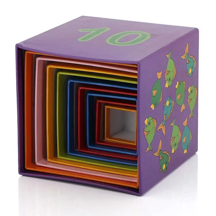 Personalized Handmade educational toy stacking block