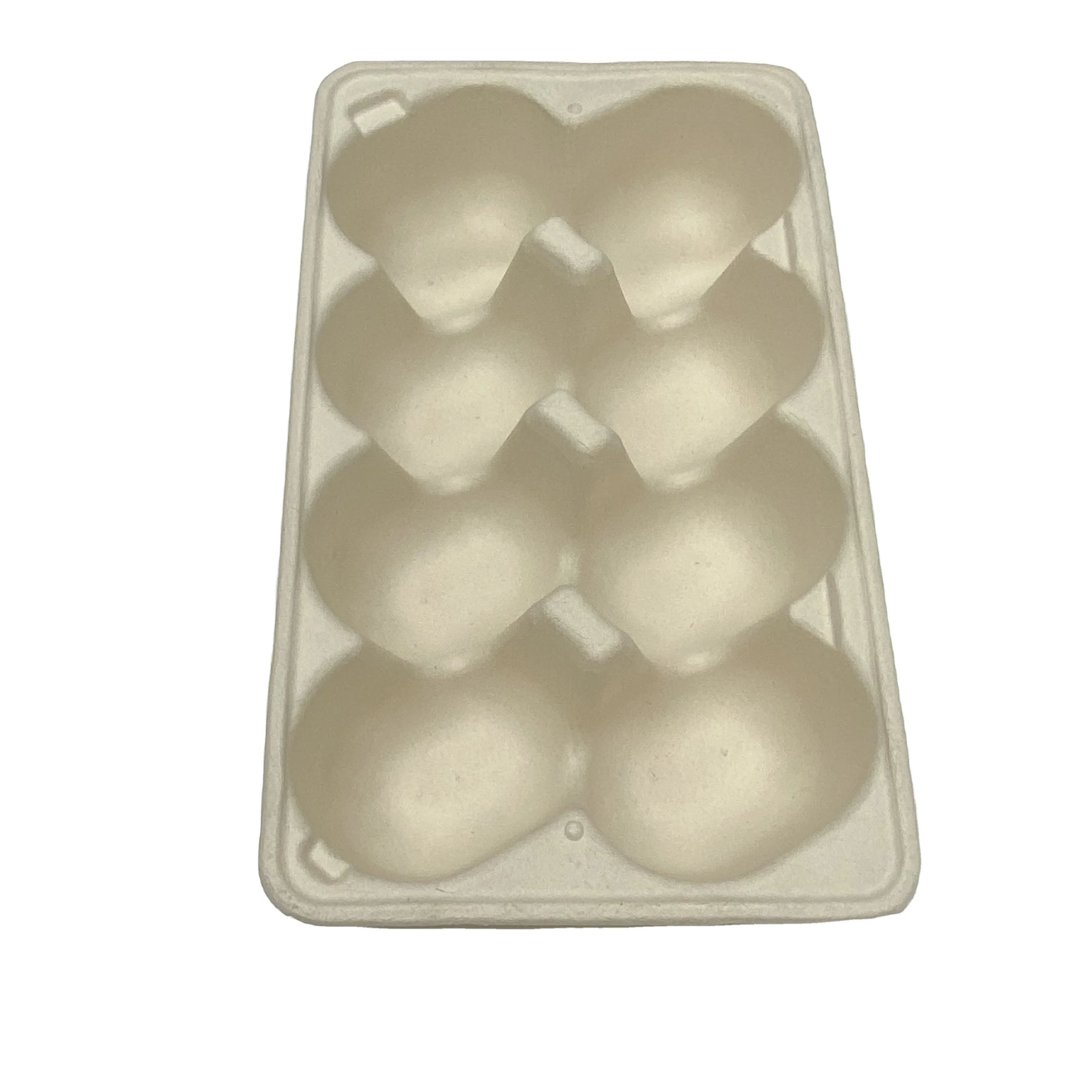 ecological Recycled gift box xicai packaging eco friendly kiwi orange fruit molded pulp packaging paper tray food packaging