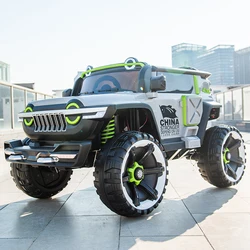 2021 Baby Electric Remote Control Battery Cars open doors  Sport car Two Seat For Kids To Drive Toys Ride On Car