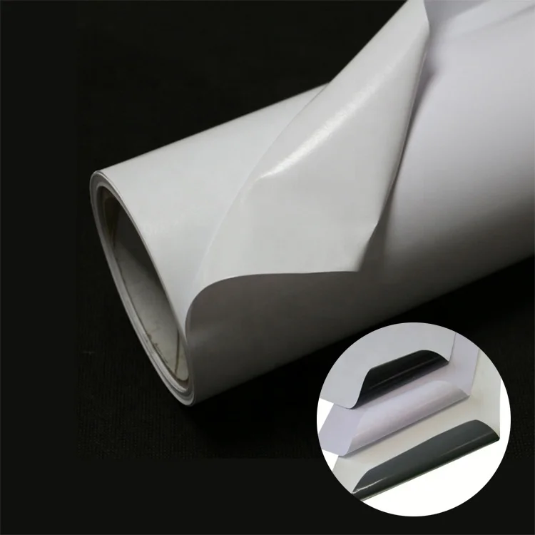 HOT Selling Cheap Wholesale White Vinyl Adhesive Roll for eco solvent UV latex printing
