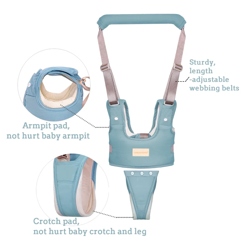 Baby Learning to Walk Assistant Adjustable Baby Walker Safety Harness Belt Child Learning Walk Trainer Tool
