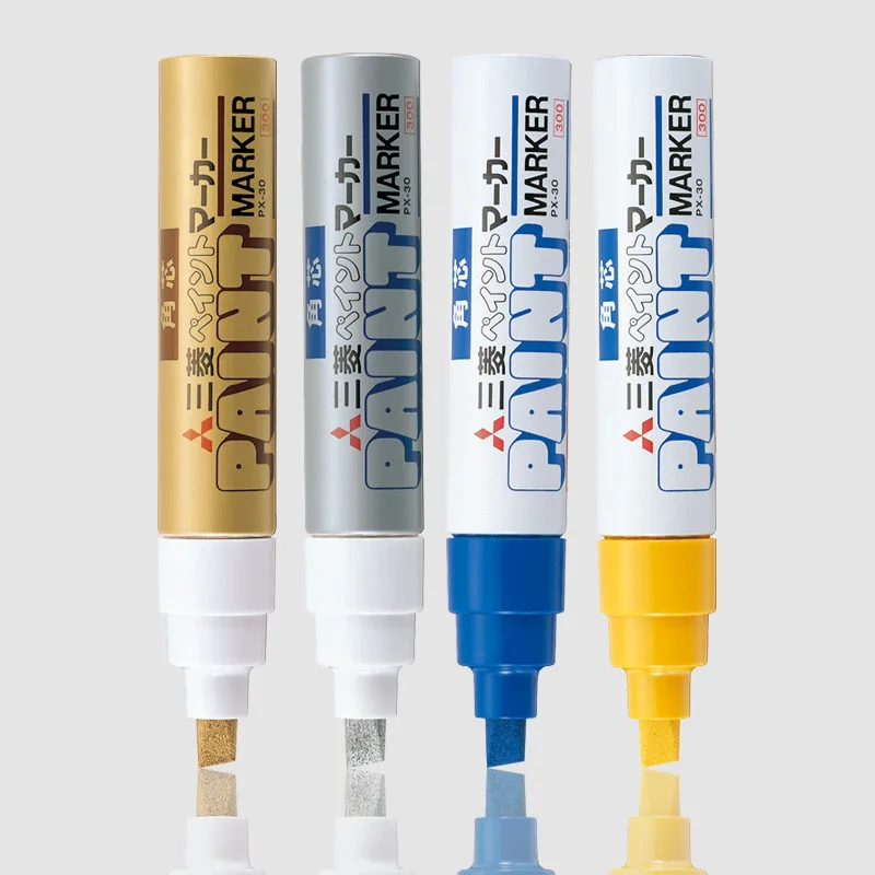 Uni Colour Broad (4-8.5mm) PX-30 Oil Paint Marker Pen Metal Glass Wood Plastic Stone Uni-Paint PX-30 Oil-Based Paint Marker