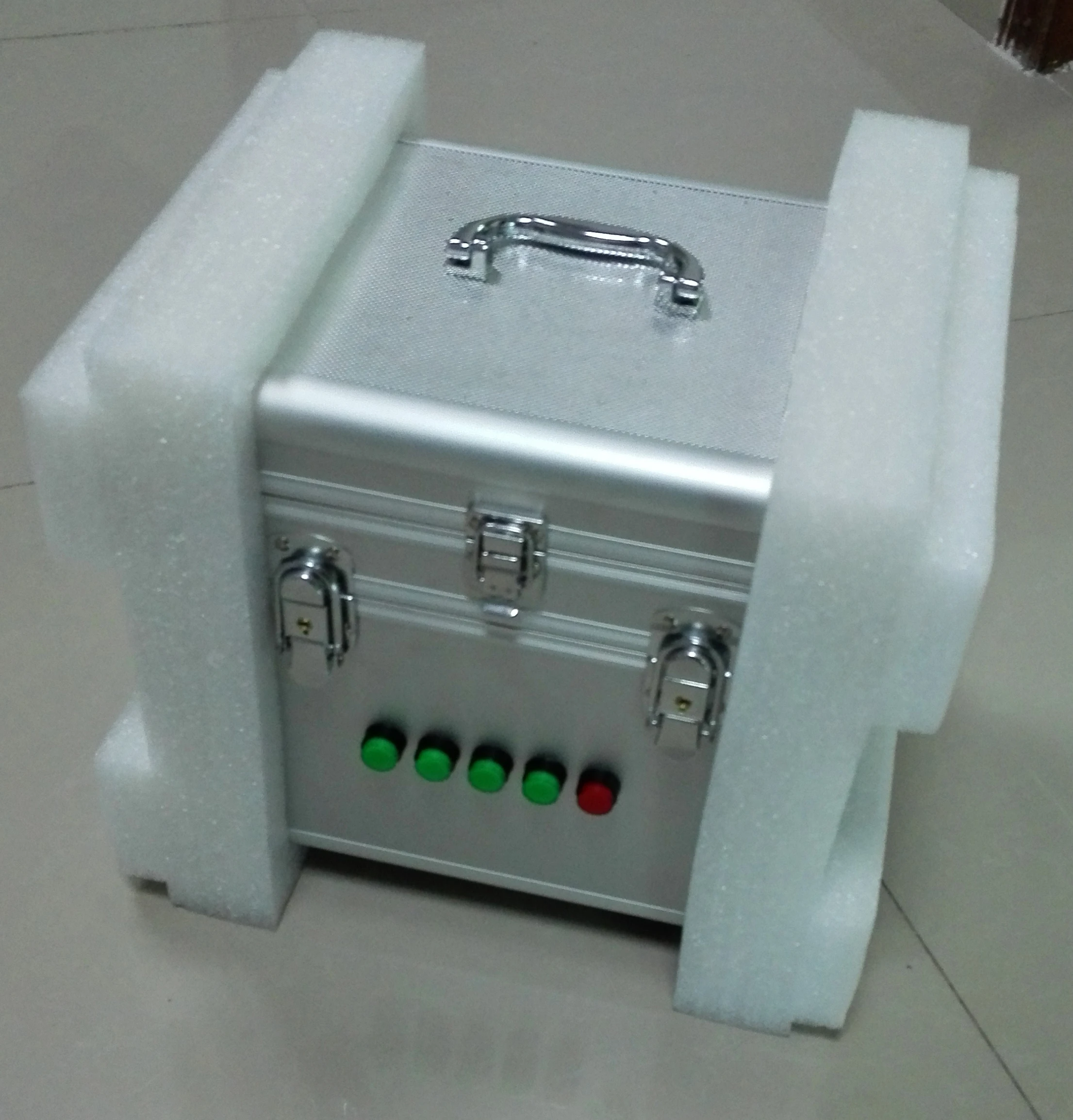 Ultrasonic solvent printhead cleaning machine for konica printer heads