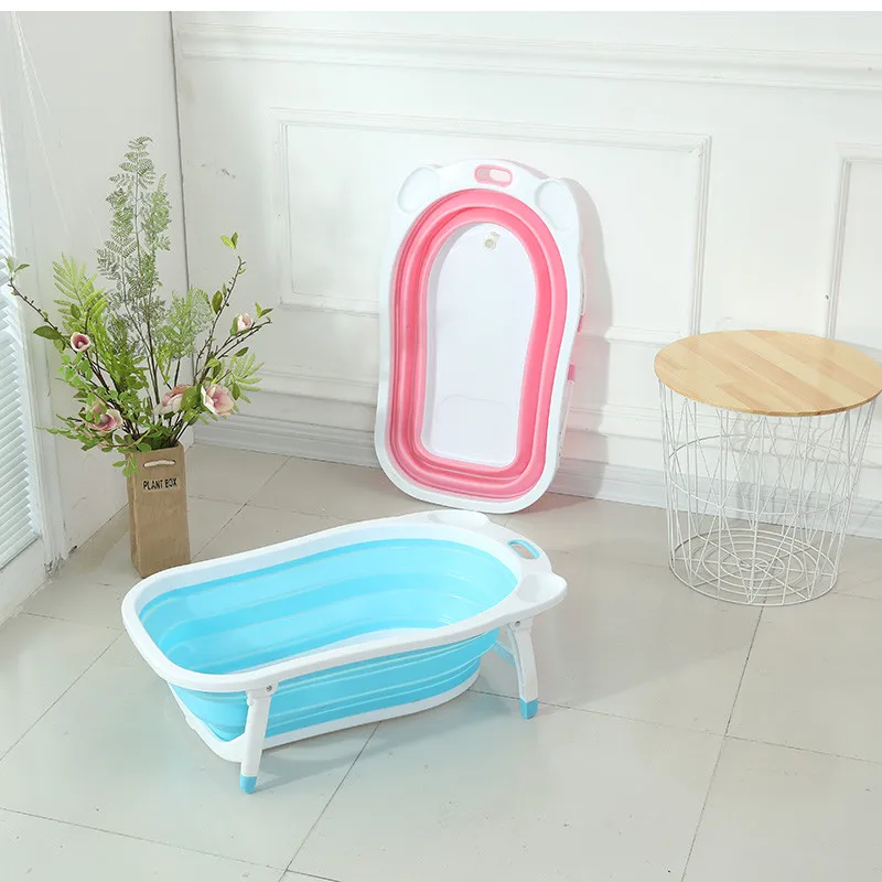 New PP Plastic Material Baby Bath Tub Foldable