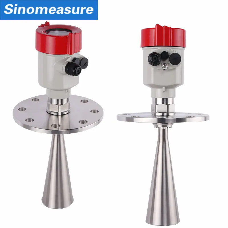 Low Cost  Water Level Meter Sensor Microwave Pulse Radar Transmitter 4-20m Hart Radar Level Transmitter for Level Measurement