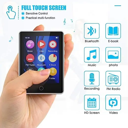 Portable Carrying Ruizu M6 Player Video Mp3 Portable Hindi New Songs Free Download Multi Band Radio Receivers Music Player