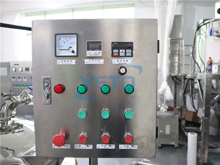 300L electric heated sealed mixer tank liquid shampoo lotion blender beverage fruit juice mixing machine price