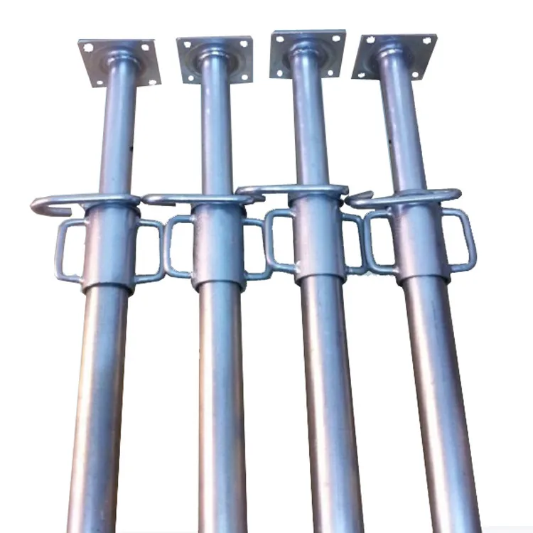 Manufacturer of Galvanized & Adjustable Steel Scaffolding Props (800-6000mm) for Construction:Prop Post, Shore Jack Post & Parts