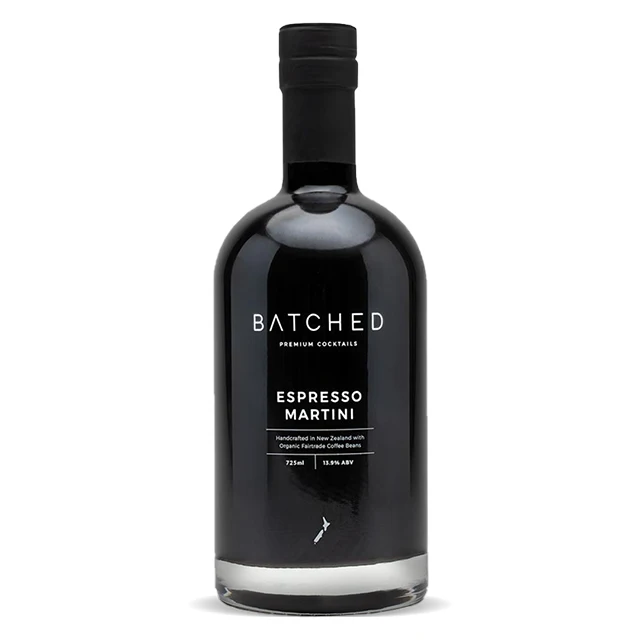 Batched Cocktails Espreso Martini 725ml Wholesale Natural Alcoholic Beverages Custom Drinks