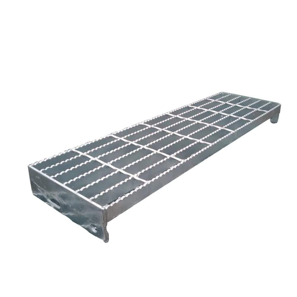 Factory Supply Anti Corrosion Platform metal bar steel grating price galvanized Walkway Serrated grating panel for swimming pool