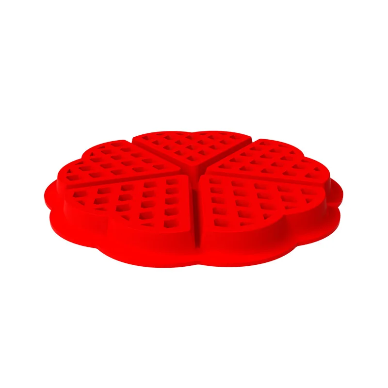 Waffle silicone square heart waffle muffin plaid cake mold Waffle cookie Making silicone mold