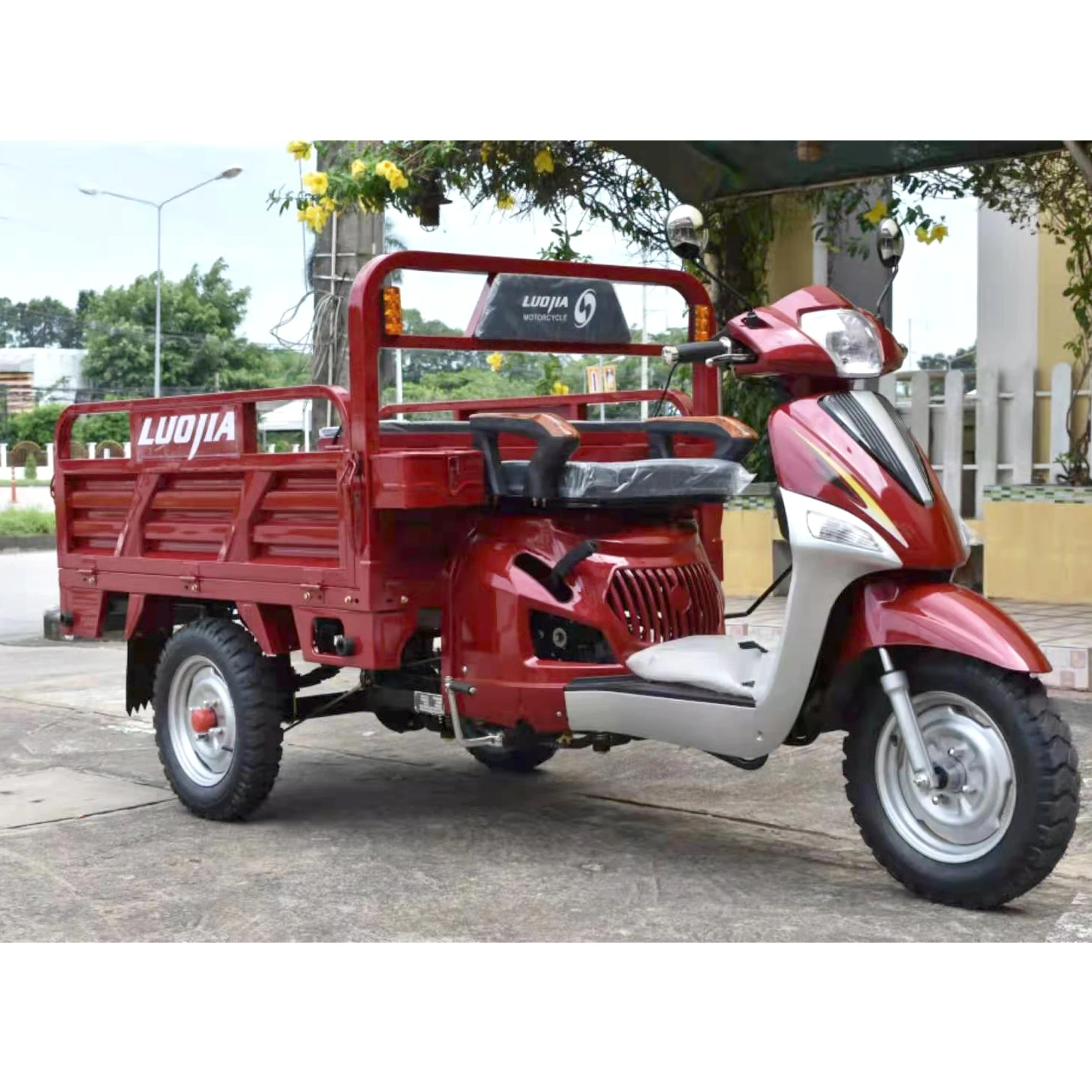 125cc motorcycle three wheel tricycle gasoline tricycle for cargo
