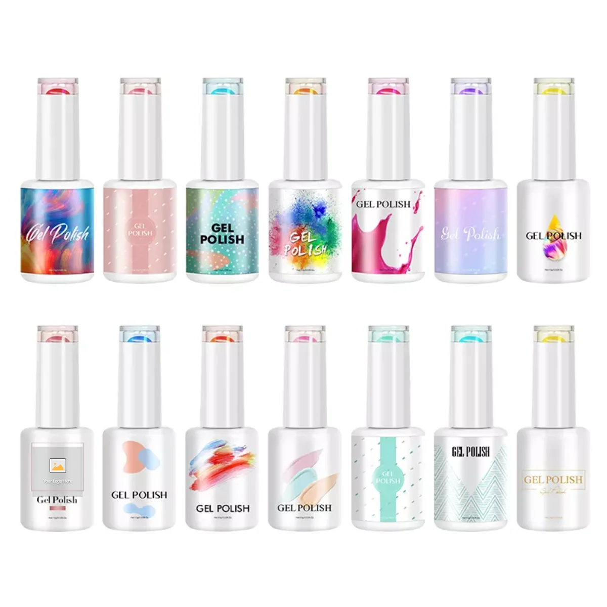 Hot Sale 60 Colors 15ml Very Good Nail Gel Polish Nail Art Varnish Whole Set Semi Permanent Gel Polish Set With Base Top Coat