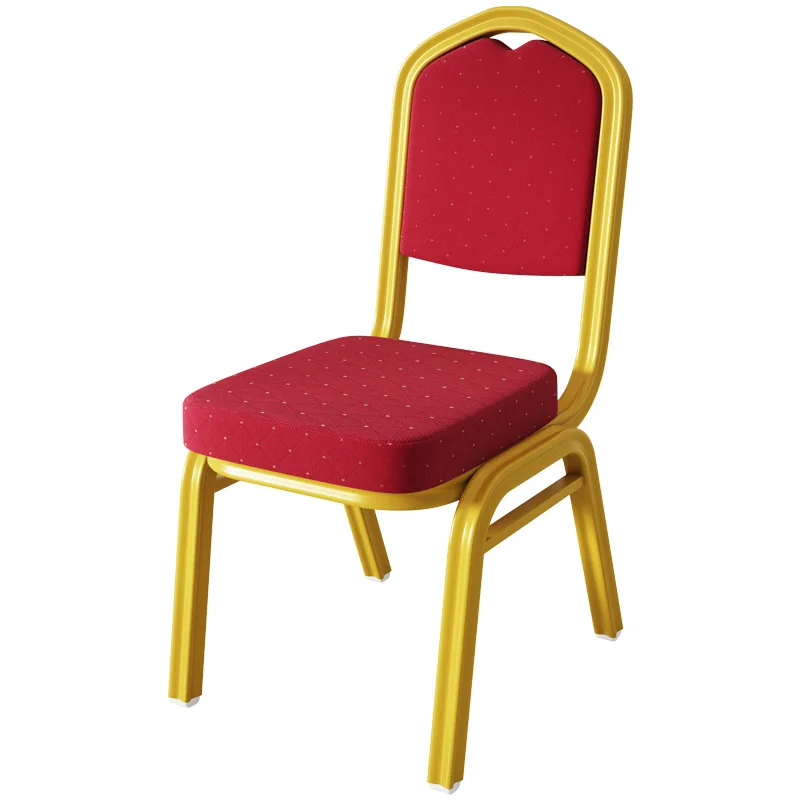 Promotion 3 Years Under Normal Usage Hotel Chairs Blue Metal Comfortable