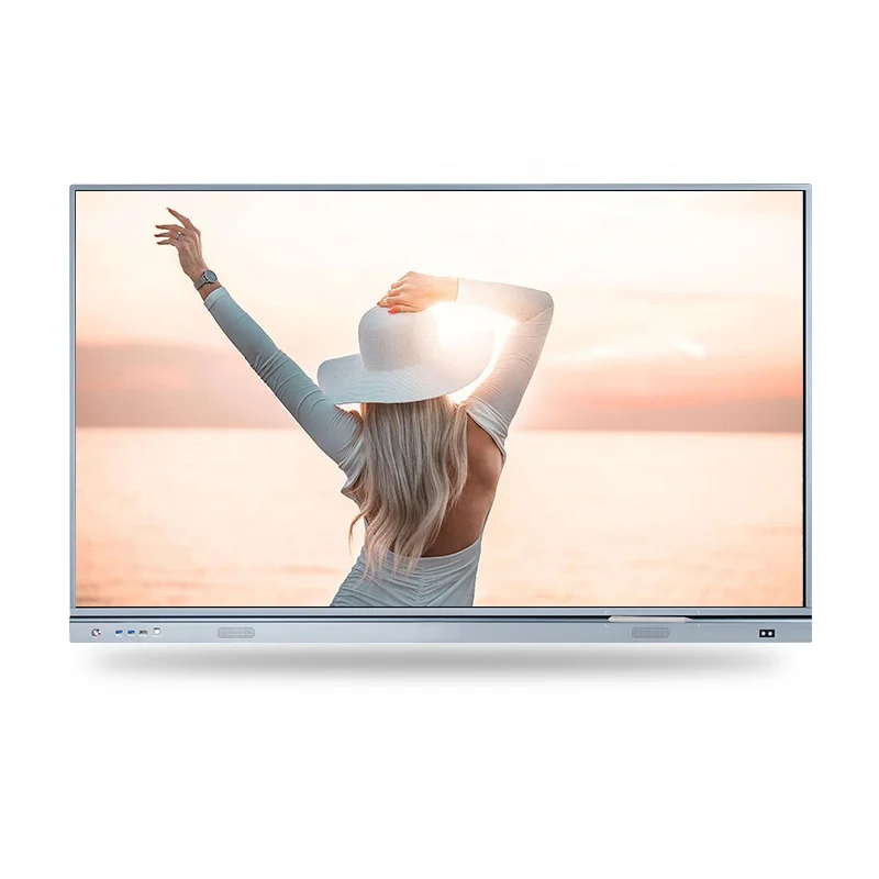 65 дюймов интерактивный сенсорный светодиодный дисплей интерактивное доска для учение конференция